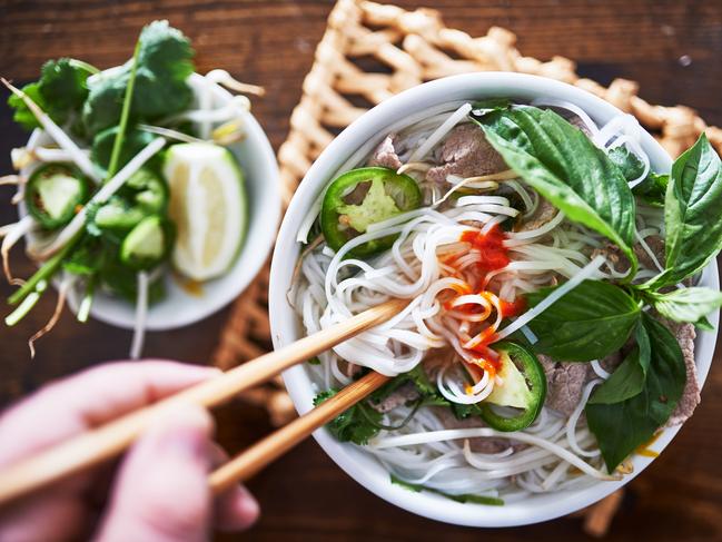EAT LOCAL PHO No visit is complete without enjoying at least one bowl of pho – the signature Vietnamese soup that’s broth packed with noodles, herbs and meat – with Pho 2000 beside Ben Thanh Market so well suited to western travellers keen to try authentic flavours that Bill Clinton dined here when he visited during his presidency.