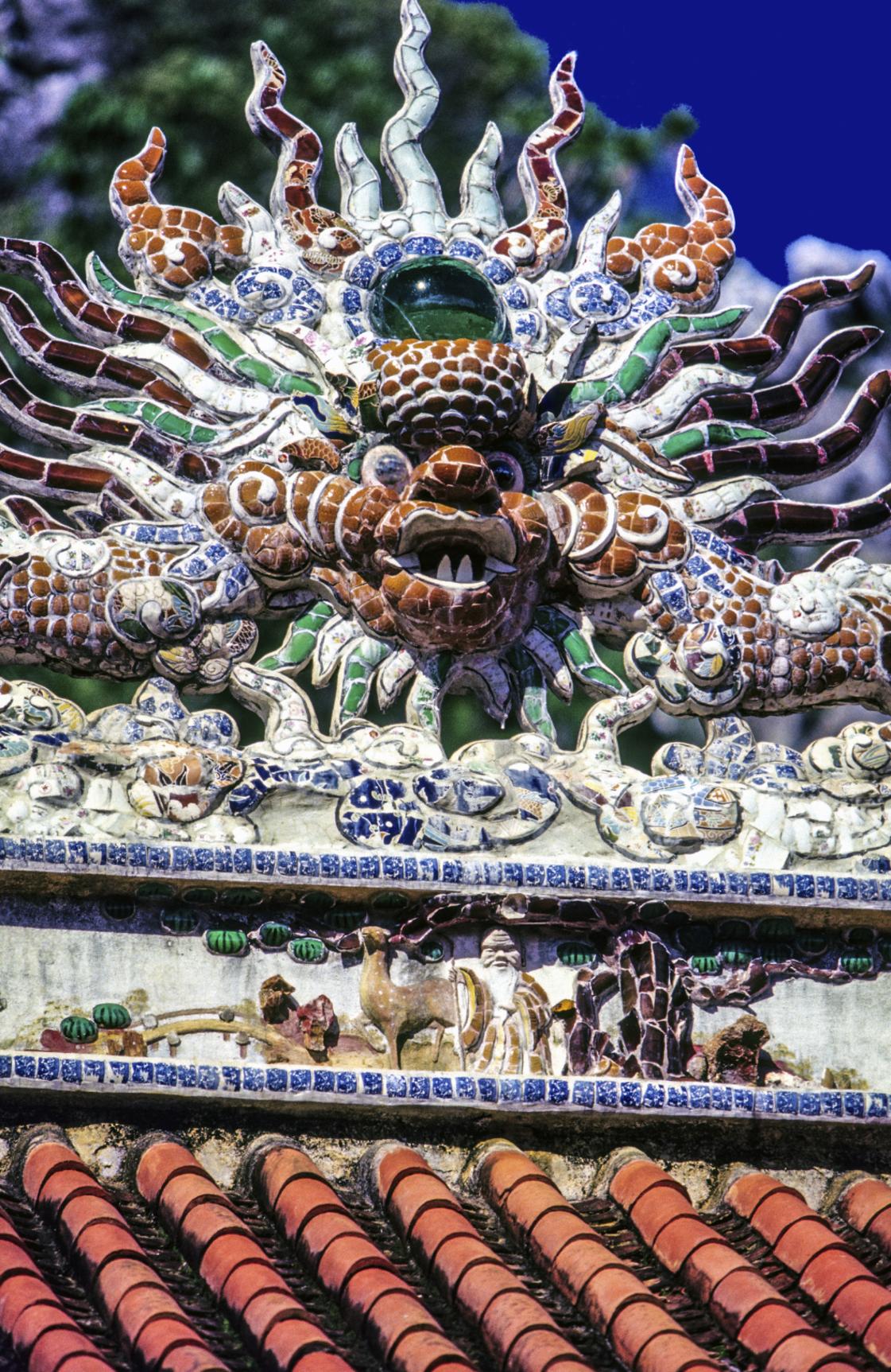 A Chinese temple at Marble Mountain. Picture: iStock